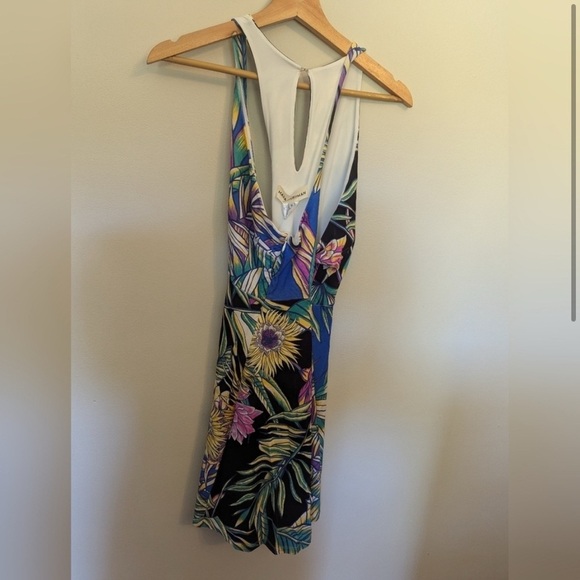 NWT Mara Hoffman Viva Tropical Floral Halter Dress - Picture 4 of 7